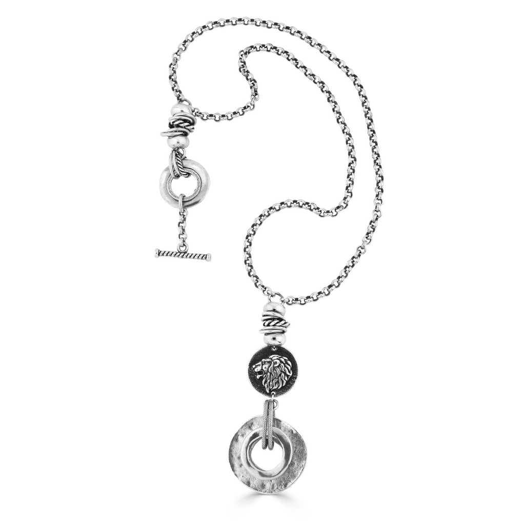 Lion's Pride Statement Necklace (A2536)