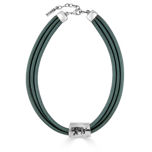 Kaya Leather Necklace (A2628)