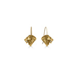 Lion's Pride Gold Earrings (A2713)
