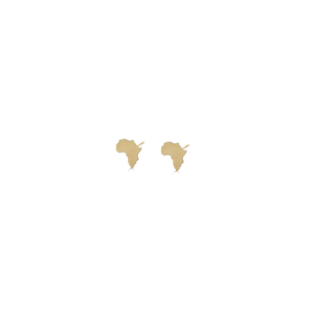 Solid Africa Stud Earrings (A2721)