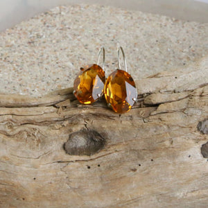 Amara Oval Drop Earrings ( A2826)